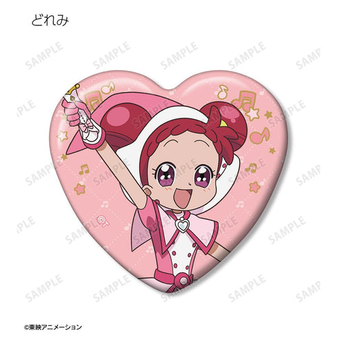 『おジャ魔女どれみ ドッカ~ン!』描き下ろし 魔女界へ行くどれみたちver. トレーディングハート型缶バッジ(単位/BOX)【202509再販】